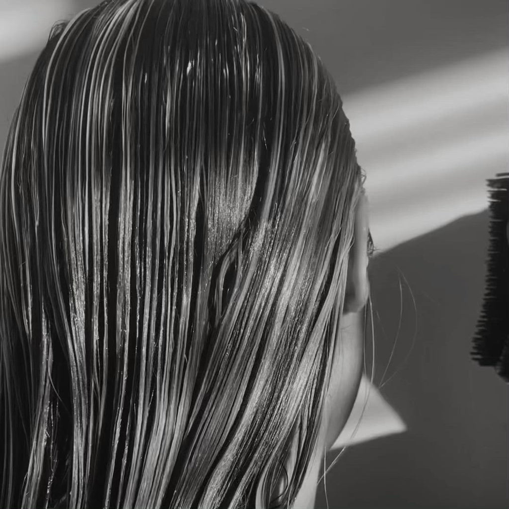 NEW Ikoo Home Detangling Hair Brush – Black/Oyster Silver
