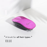 Haare bürsten ohne ziepen mit der rosa Brush
